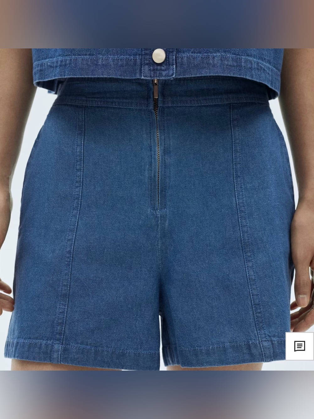 Mango Denim Shorts